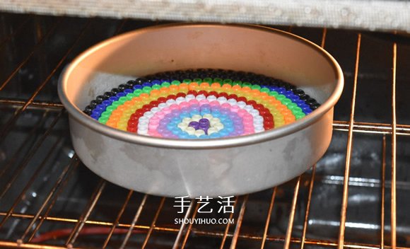 塑料串珠放入烤箱 DIY制作精美糖果盤的做法 -  rpnrmr.com