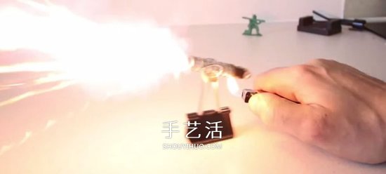 自制迷你大炮可發(fā)射的做法詳細圖解教程 -  rpnrmr.com