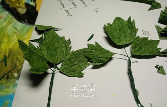 皺紋紙手工制作火紅玫瑰花的方法 簡單漂亮！ -  rpnrmr.com