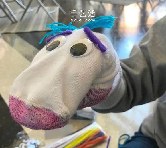 襪子手工制作手偶玩具 用它表演木偶戲！ -  rpnrmr.com