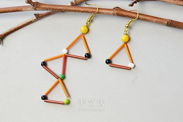 適合新手的串珠耳環(huán)DIY制作圖解教程 -  rpnrmr.com