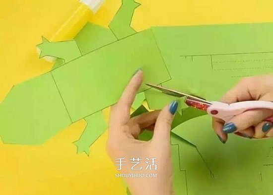 幼兒園手工制作卡紙鱷魚的方法 簡單又好玩！ -  rpnrmr.com