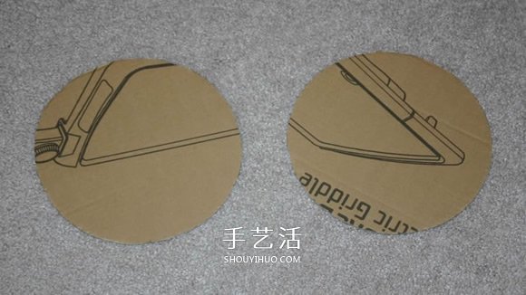 硬紙板手工制作摩天輪玩具的方法教程 -  rpnrmr.com