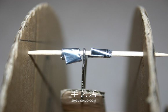 硬紙板手工制作摩天輪玩具的方法教程 -  rpnrmr.com