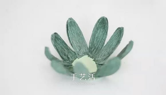 皺紋紙手工制作逼真多肉植物裝飾擺件的方法 -  rpnrmr.com