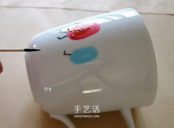 自制父親節(jié)手繪陶瓷水杯禮物的制作方法 -  rpnrmr.com