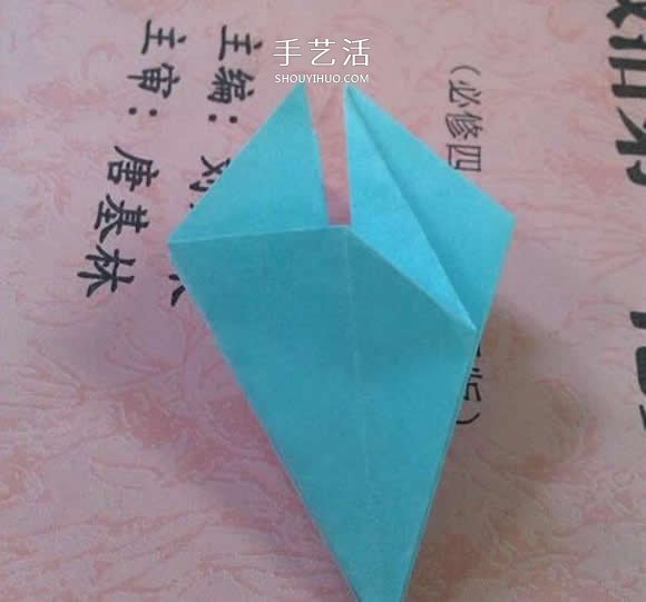 簡單折紙百合花的折疊方法過程圖解 -  rpnrmr.com