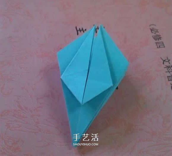 簡單折紙百合花的折疊方法過程圖解 -  rpnrmr.com