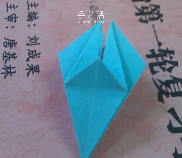 簡單折紙百合花的折疊方法過程圖解 -  rpnrmr.com