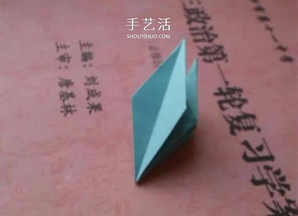 簡單折紙百合花的折疊方法過程圖解 -  rpnrmr.com