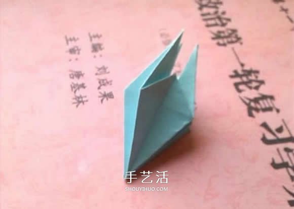 簡單折紙百合花的折疊方法過程圖解 -  rpnrmr.com