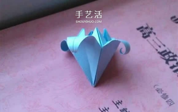 簡單折紙百合花的折疊方法過程圖解 -  rpnrmr.com