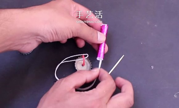 自制兩輪橡皮筋動力車玩具的制作方法圖解 -  rpnrmr.com