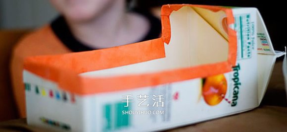 果汁盒廢物利用 手工制作玩具小車的做法 -  rpnrmr.com