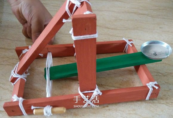 自制木條彈射投石車的制作方法詳細(xì)教程 -  rpnrmr.com