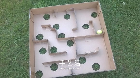 紙箱制作迷宮玩具的方法 能讓兩個人一起玩！ -  rpnrmr.com