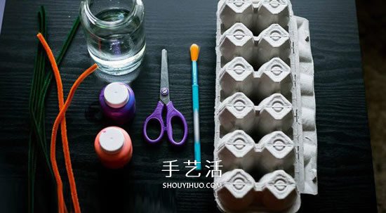 簡單又漂亮！手工雞蛋托花裝飾品的制作方法 -  rpnrmr.com