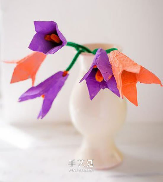 簡單又漂亮！手工雞蛋托花裝飾品的制作方法 -  rpnrmr.com