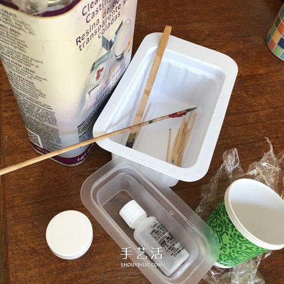 自制仿琥珀樹脂鑰匙扣的制作方法 -  rpnrmr.com