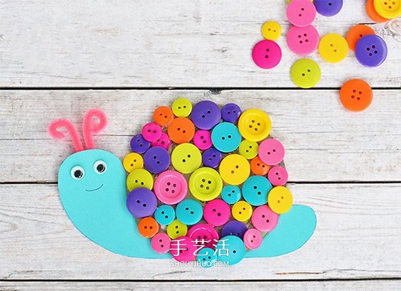 幼兒園手工制作蝸牛的簡單方法教程 -  rpnrmr.com