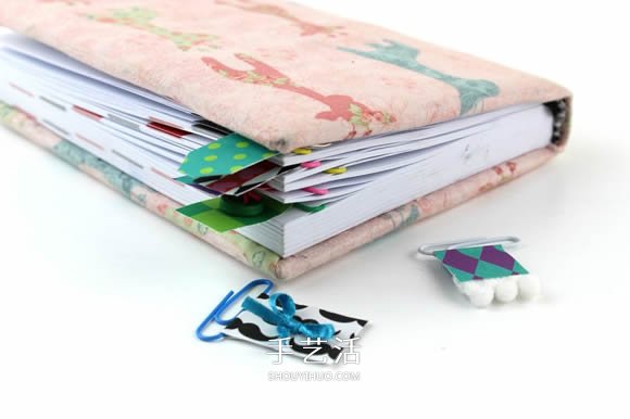 超簡單！回形針和彩紙做可愛書簽的制作方法 -  rpnrmr.com