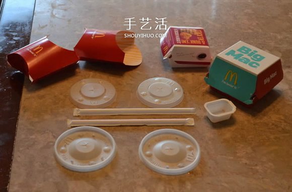 麥當(dāng)勞包裝盒廢物利用 手工制作酷炫賽車模型 -  rpnrmr.com