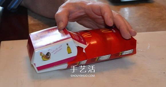 麥當(dāng)勞包裝盒廢物利用 手工制作酷炫賽車模型 -  rpnrmr.com