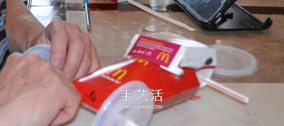 麥當(dāng)勞包裝盒廢物利用 手工制作酷炫賽車模型 -  rpnrmr.com