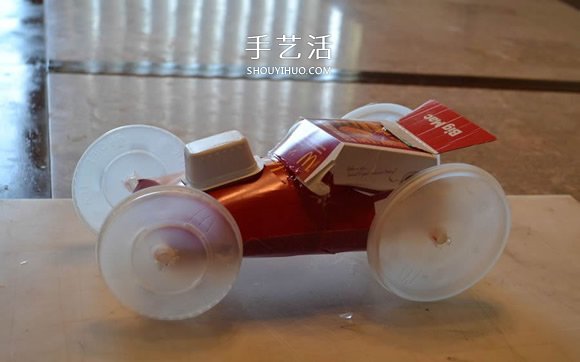 麥當(dāng)勞包裝盒廢物利用 手工制作酷炫賽車模型 -  rpnrmr.com