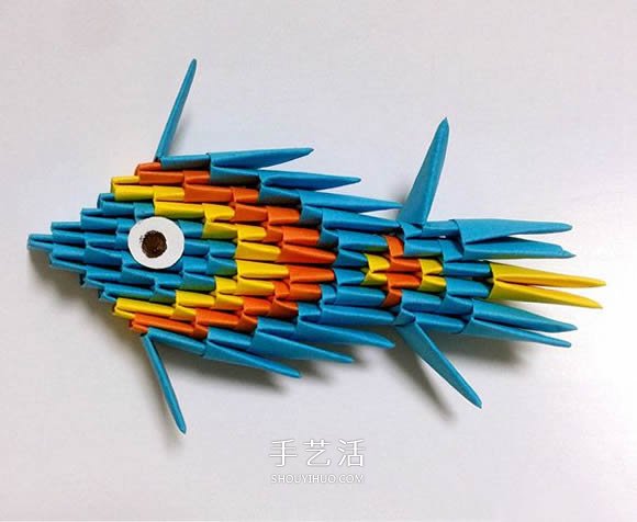 簡單又可愛的三角插小魚的制作方法圖解 -  rpnrmr.com