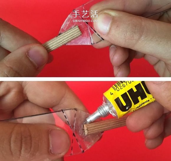自制彈射旋轉(zhuǎn)竹蜻蜓玩具的制作方法圖解 -  rpnrmr.com