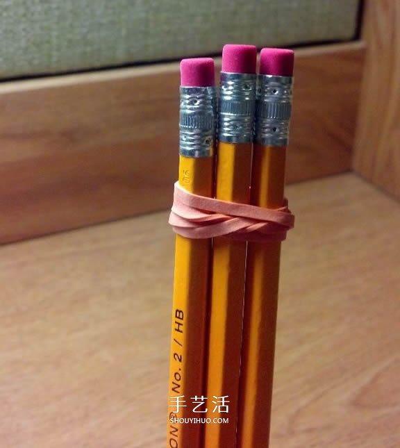 投石機的簡單小制作 幾根鉛筆就可以搞定！ -  rpnrmr.com