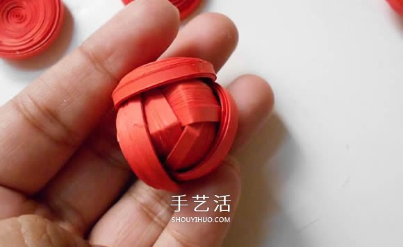 衍紙手工制作絕美玫瑰花的方法圖解 -  rpnrmr.com
