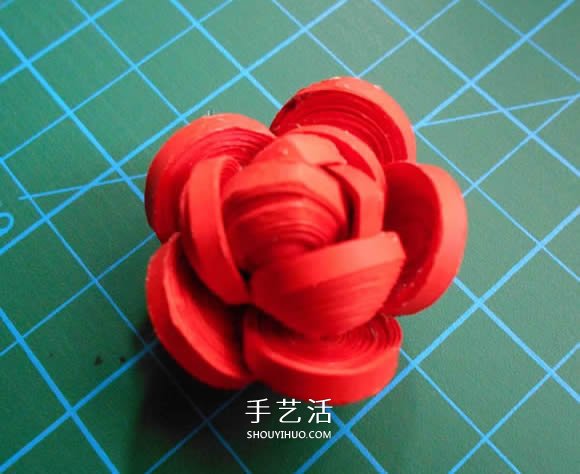 衍紙手工制作絕美玫瑰花的方法圖解 -  rpnrmr.com