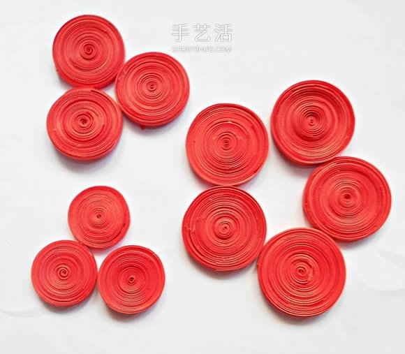 衍紙手工制作絕美玫瑰花的方法圖解 -  rpnrmr.com