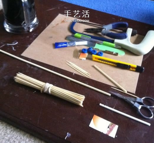 烤串竹簽廢物利用 手工制作迷你浮橋船的方法 -  rpnrmr.com