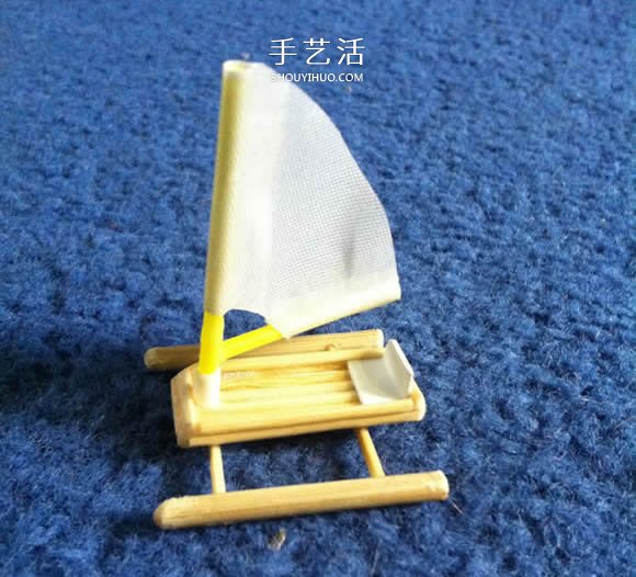 烤串竹簽廢物利用 手工制作迷你浮橋船的方法 -  rpnrmr.com