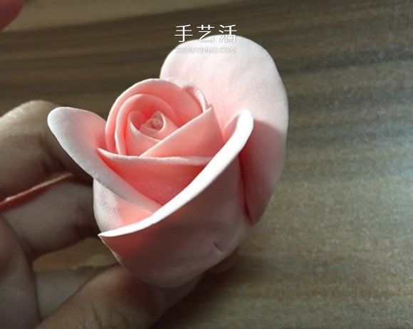 超輕粘土玫瑰花的手工制作方法圖解 -  rpnrmr.com