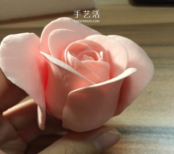 超輕粘土玫瑰花的手工制作方法圖解 -  rpnrmr.com