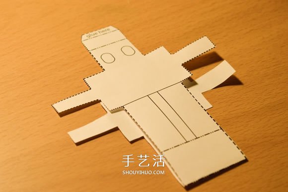 最簡(jiǎn)單機(jī)器人紙模型的制作方法 -  rpnrmr.com