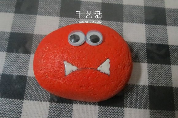 萬圣節(jié)怪物石頭畫入門教程 -  rpnrmr.com