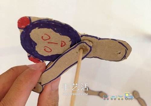 有趣的紙板猴子玩具的制作方法 -  rpnrmr.com
