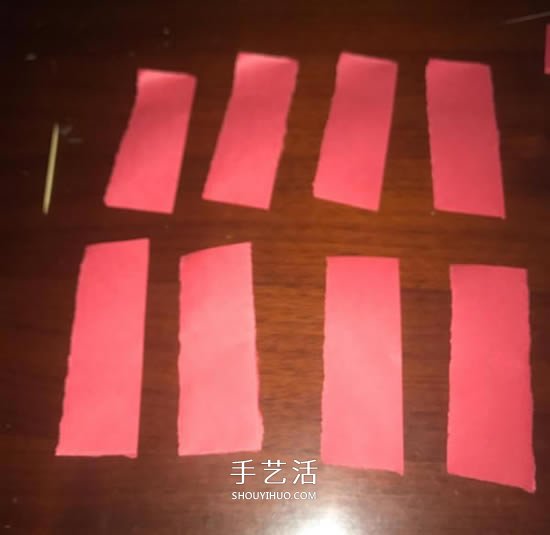 彩紙制作玫瑰花的簡單教程 -  rpnrmr.com