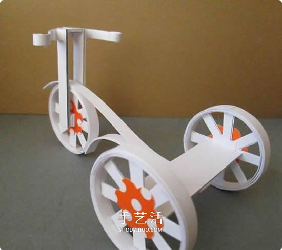 卡紙手工制作三輪車模型的方法 -  rpnrmr.com
