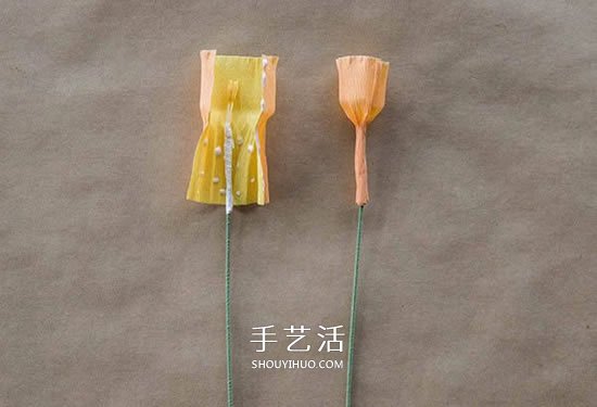 皺紋紙手工制作水仙花 清新脫俗如仙子！ -  rpnrmr.com