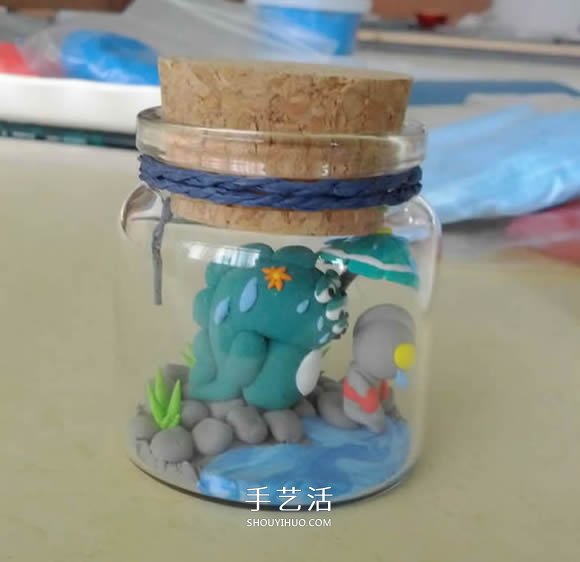 自制粘土卡通瓶的方法 -  rpnrmr.com