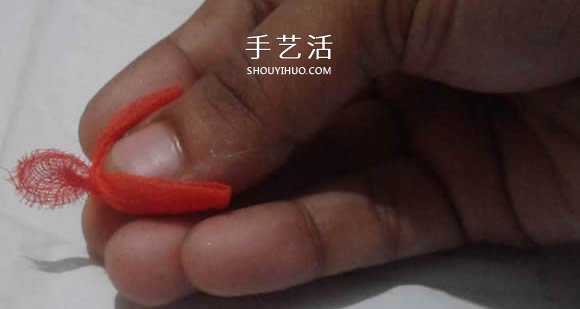 情人節(jié)紅玫瑰布花的制作方法教程 -  rpnrmr.com