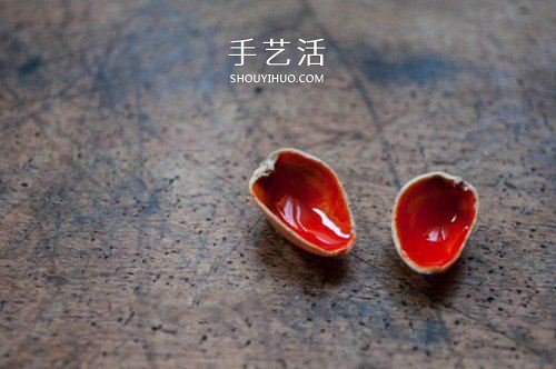 開心果殼制作小巧胸針的方法 -  rpnrmr.com