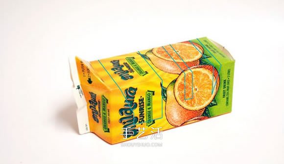 果汁盒手工制作氣球海盜船圖解 -  rpnrmr.com