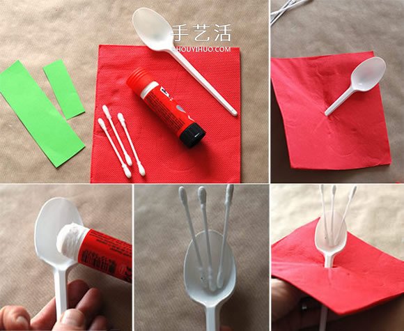 簡(jiǎn)單又漂亮餐巾紙花的做法 -  rpnrmr.com